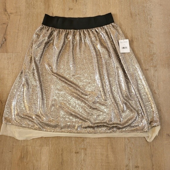 NWT Free People Squined Skirt - Picture 1 of 5